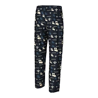 Pantalon Concepts Sport noir à imprimé mosaïque des Saints de la Nouvelle-Orléans pour homme