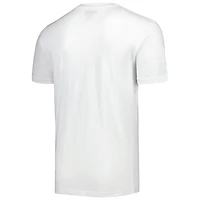 Men's Concepts Sport Charcoal/White New Orleans Saints Downfield T-Shirt & Shorts Sleep Set