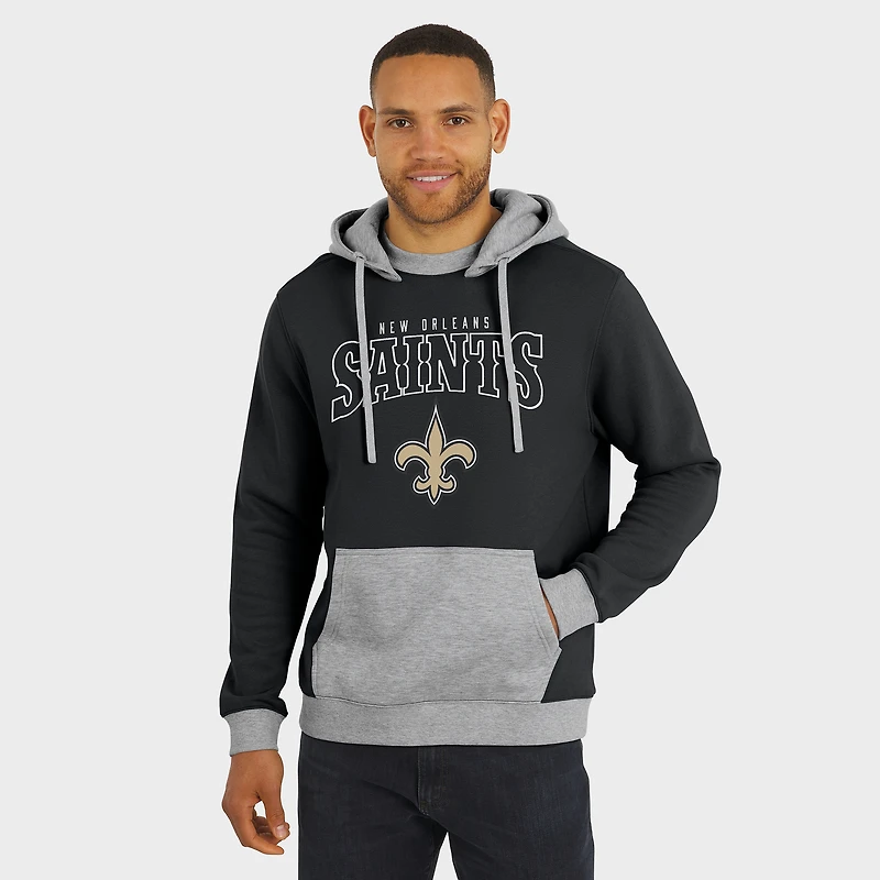 Men's Darius Rucker Collection by Fanatics Black New Orleans Saints Coaches Hoodie