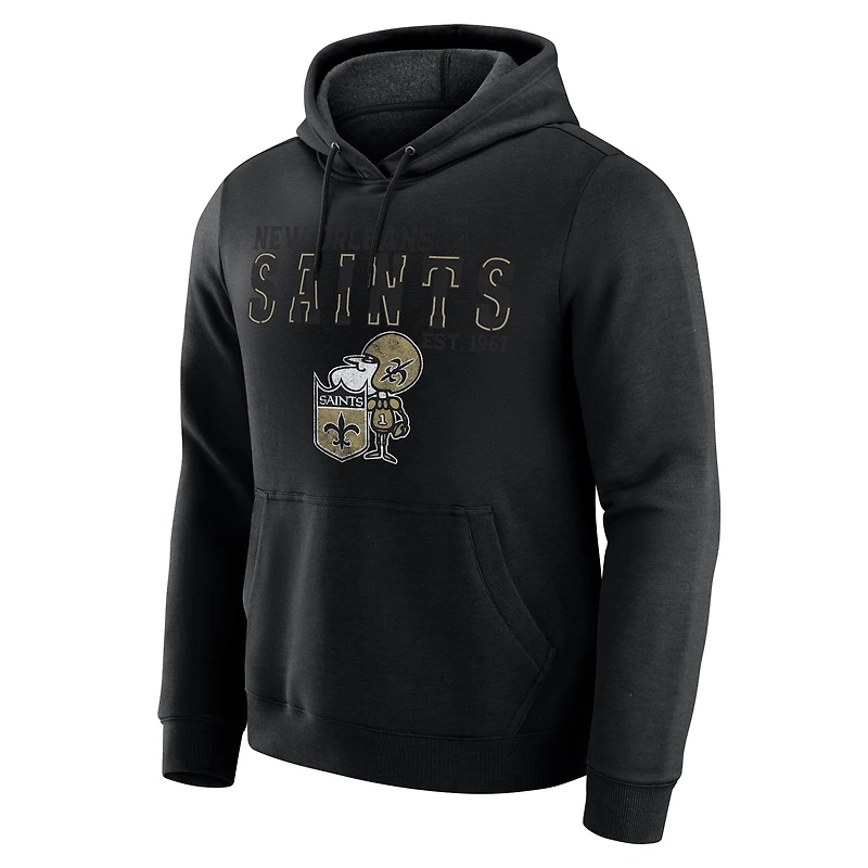 Men's Darius Rucker Collection by Fanatics  Black New Orleans Saints Hoodie