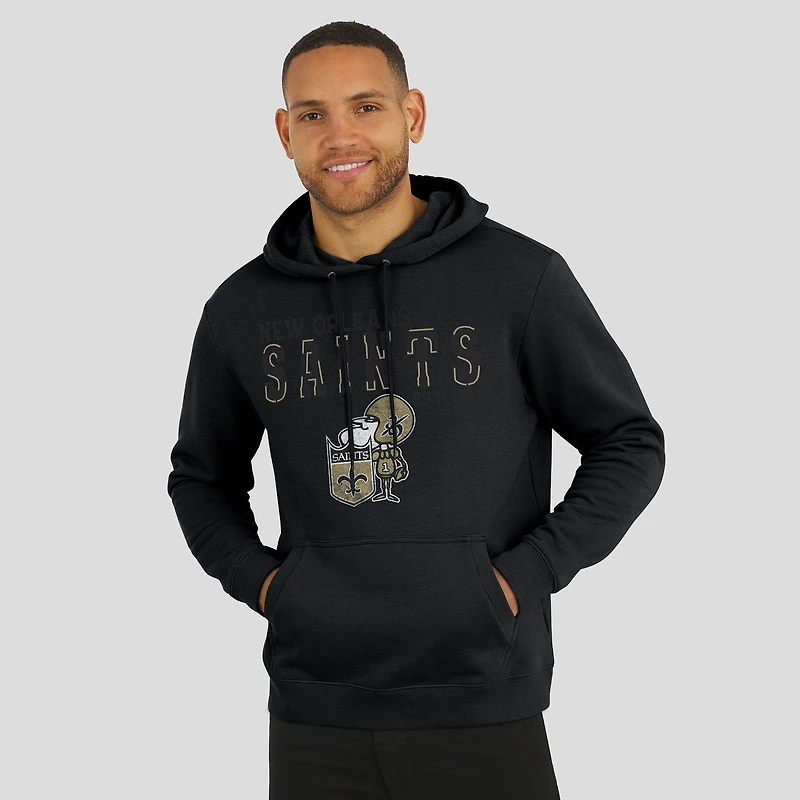 Men's Darius Rucker Collection by Fanatics  Black New Orleans Saints Hoodie