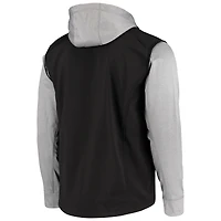 Blouson à glissière intégrale Dunbrooke New Orleans Saints Alpha noir/gris pour hommes