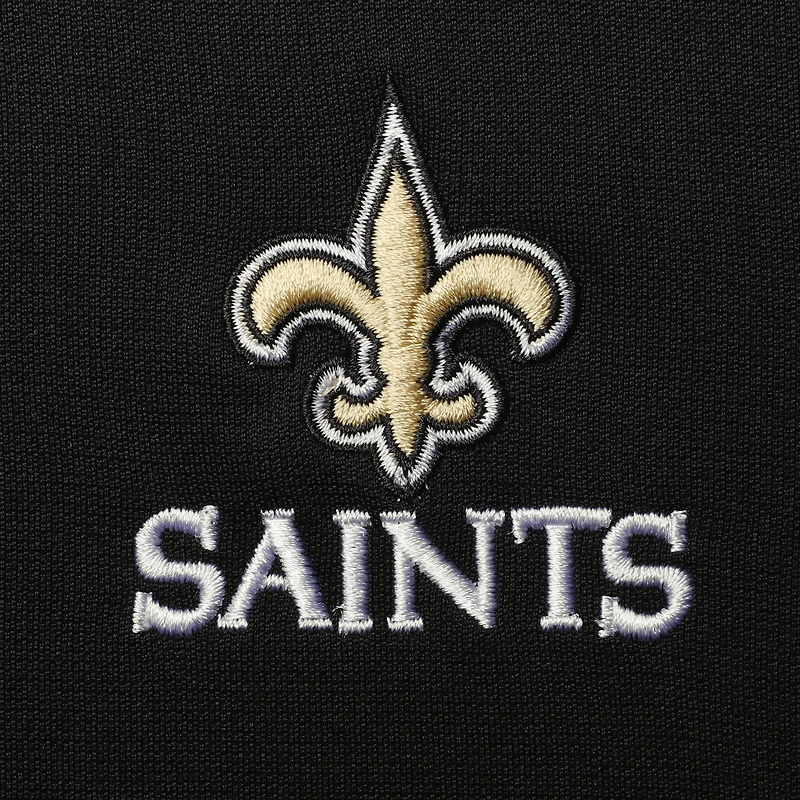 Men's Dunbrooke Black/Realtree Camo New Orleans Saints Decoy Tech Fleece Full-Zip Hoodie