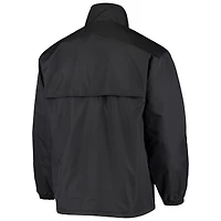 Veste en molleton à glissière intégrale Dunbrooke New Orleans Saints Triumph pour hommes, noire
