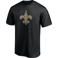 Men's Fanatics Alvin Kamara Black New Orleans Saints Player Icon Name & Number T-Shirt