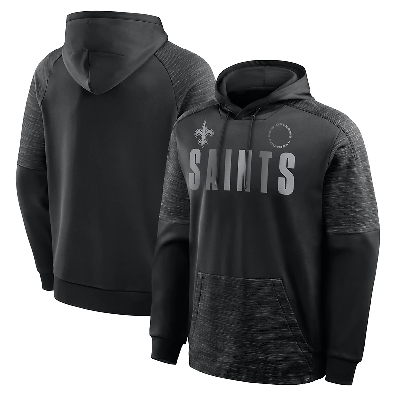 Sweat à capuche noir Chip Shot des New Orleans Saints pour homme