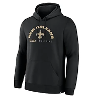 Men's Fanatics Black New Orleans Saints Delay of Game Legacy Pullover Hoodie