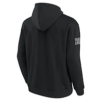 Men's Fanatics Black New Orleans Saints Elements Pace Pullover Hoodie
