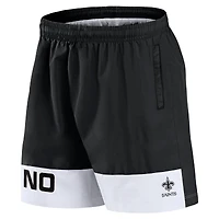 Short noir Fanatics New Orleans Saints Elements pour hommes