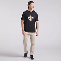 Men's Fanatics Black New Orleans Saints Field Goal Legacy T-Shirt