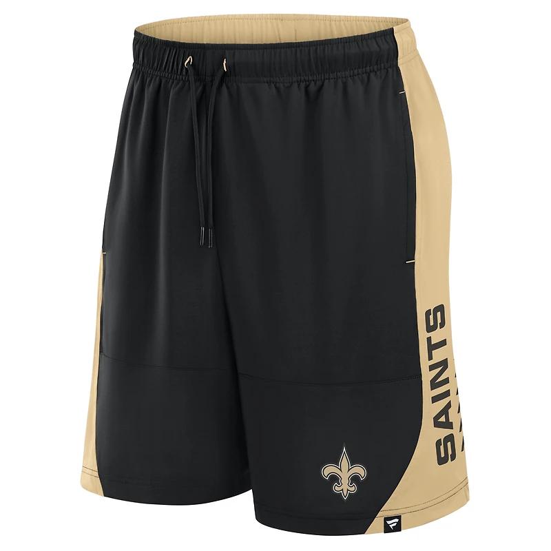 Men's Fanatics Black New Orleans Saints No Defense Shorts