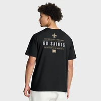 Men's Fanatics Black New Orleans Saints Passing Pocket Legacy T-Shirt