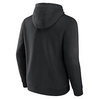 Men's Fanatics Black New Orleans Saints Primary Logo Fleece Pullover Hoodie