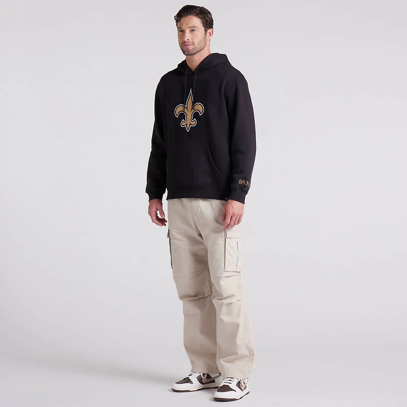 Men's Fanatics  Black New Orleans Saints Pylon Cam Legacy Pullover Hoodie