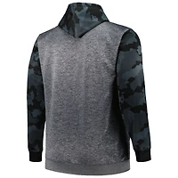 Sweat à capuche camouflage Big & Tall Fanatics Heather Charcoal New Orleans Saints pour hommes