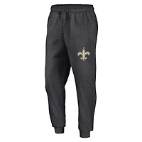 Men's Fanatics  Heather Charcoal New Orleans Saints Boost Fleece Joggers