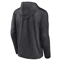 Men's Fanatics Heather Charcoal New Orleans Saints Hook and Ladder Pullover Hoodie