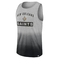 Men's Fanatics Heathered Gray/Black New Orleans Saints Our Year - Tank Top
