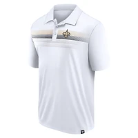 Men's Fanatics White New Orleans Saints Big & Tall Sublimated Polo