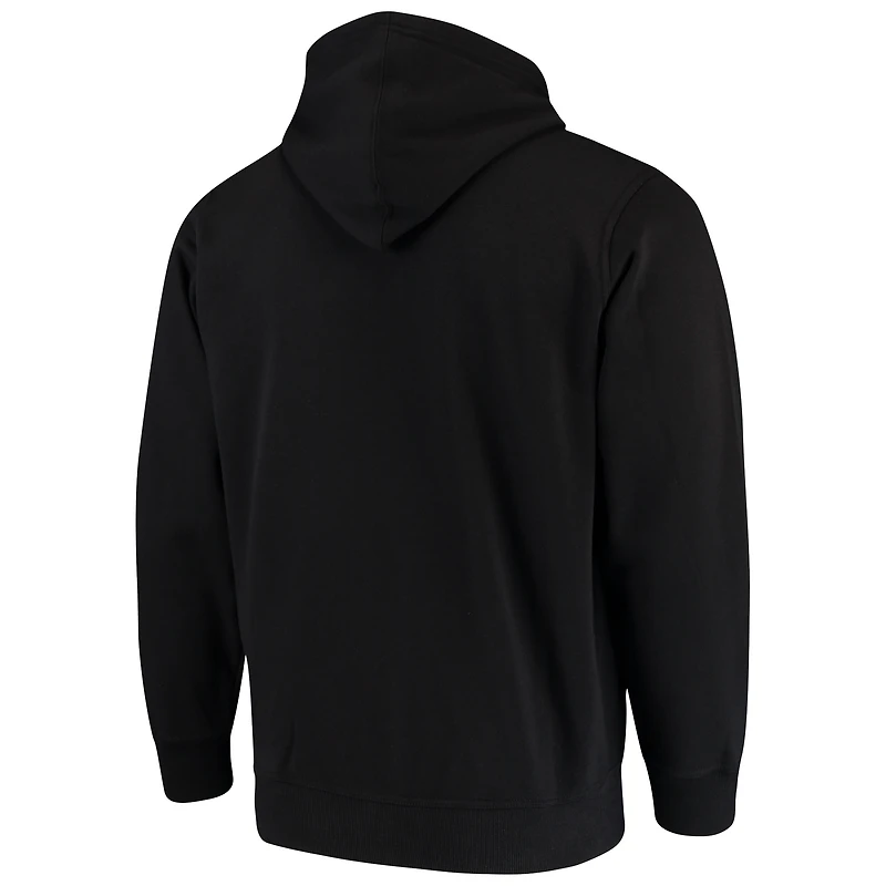 Men's G-III Sports by Carl Banks Black New Orleans Saints Perfect Season Full-Zip Hoodie