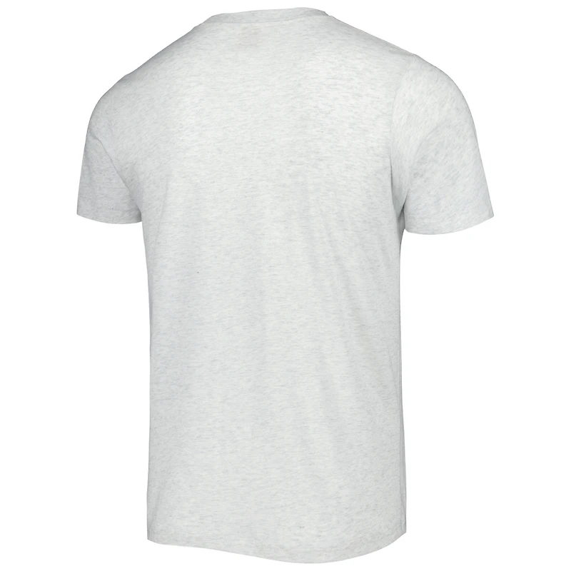 Men's Homage Ash New Orleans Saints Champs Hyper Local Tri-Blend T-Shirt