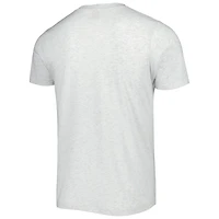 Men's Homage Ash New Orleans Saints Champs Hyper Local Tri-Blend T-Shirt
