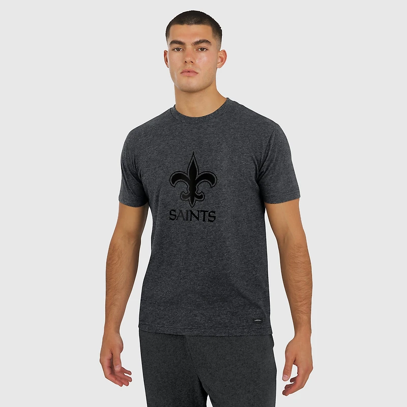 Men's J. Palmer  Graphite New Orleans Saints Players Lounge Tri-Blend T-Shirt