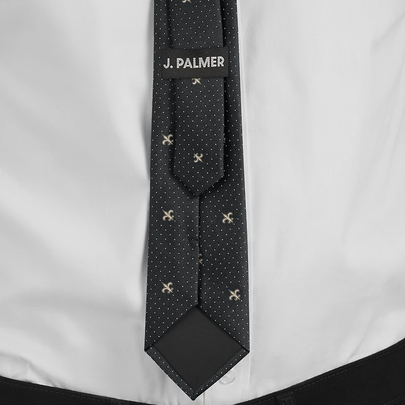 Men's J. Palmer New Orleans Saints Game Day Polka Dot Tie