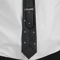 Men's J. Palmer New Orleans Saints Game Day Polka Dot Tie