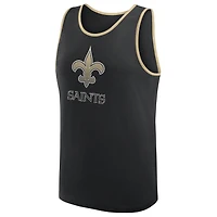Men's Logo Athletic Black New Orleans Saints Unmatched Success Tank Top