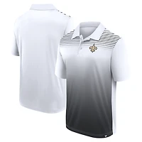 Men's Logo Athletic White New Orleans Saints Sandlot Game Polo