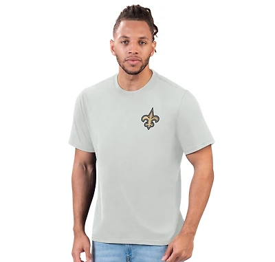 T-shirt gris Margaritaville pour homme des New Orleans Saints Wastin' Away