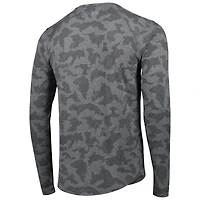 T-shirt à manches longues camouflage MSX by Michael Strahan New Orleans Saints pour homme