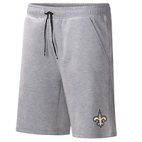 Men's MSX by Michael Strahan Heather Gray New Orleans Saints Trainer Shorts
