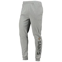 Men's MSX by Michael Strahan Heathered Gray New Orleans Saints Jogger Pants