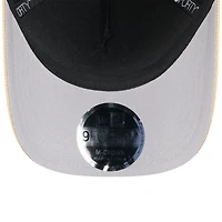 Casquette ajustable New Era 9FORTY M-Crown A-Frame noire/dorée pour homme, New Orleans Saints, draft NFL 2025