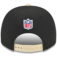 Men's New Era  Black/Gold New Orleans Saints 2025 NFL Draft A-Frame 9FIFTY Snapback Hat