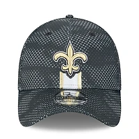Men's New Era Black Orleans Saints 2024 Sideline 39THIRTY Flex Hat