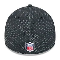 Men's New Era Black Orleans Saints 2024 Sideline 39THIRTY Flex Hat