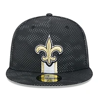 Men's New Era Orleans Saints 2024 Sideline 59FIFTY Fitted Hat