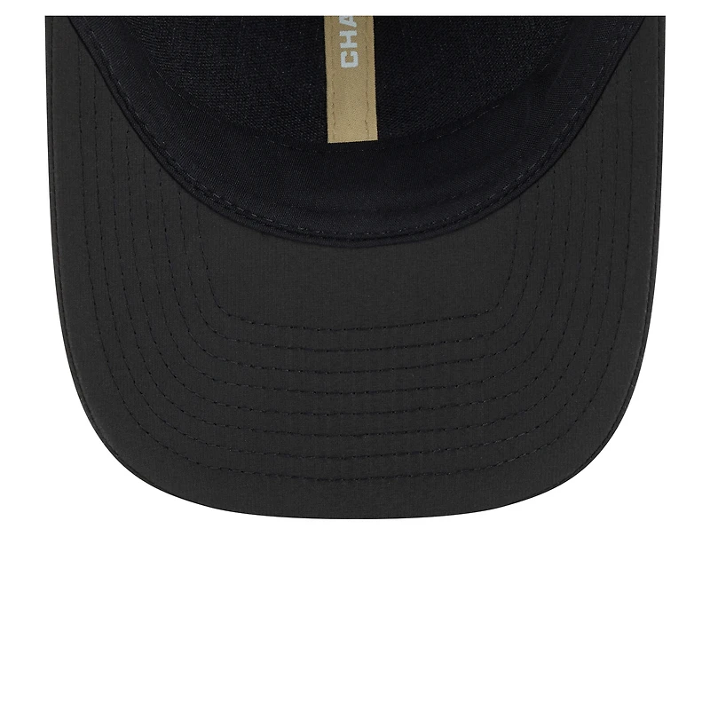 Casquette ajustable New Era noire pour homme, New Orleans Saints 2025 Inspire Change 9FORTY M-Crown