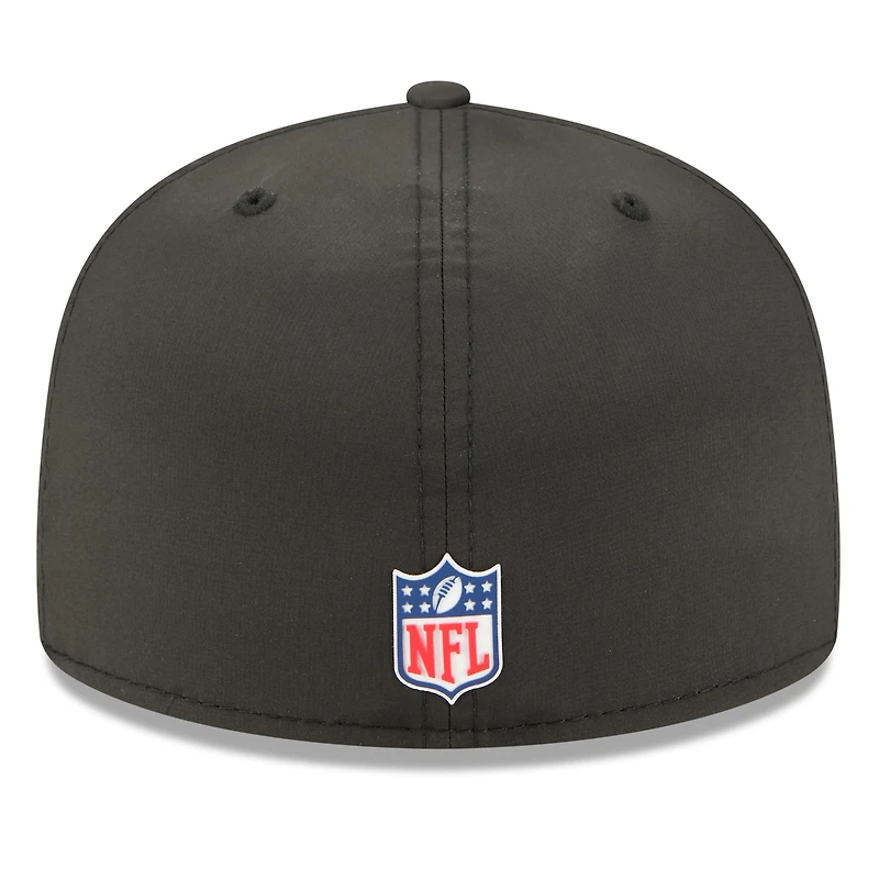 Men's New Era Black Orleans Saints 2025 Sideline  59FIFTY Fitted Hat