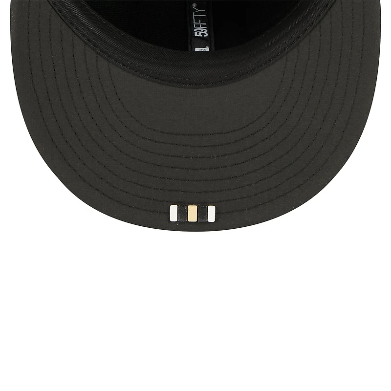 Men's New Era Black Orleans Saints 2025 Sideline  59FIFTY Fitted Hat