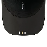 Casquette ajustable New Era noire New Orleans Saints 2025 Sideline 9FORTY pour homme