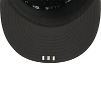 Men's New Era Black New Orleans Saints 2025 Sideline  Split Panel 9FIFTY Snapback Hat