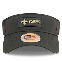 Men's New Era Black New Orleans Saints 2025 Sideline  Visor