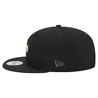 Casquette snapback New Era 9FIFTY noire pour homme, modèle New Era New Orleans Saints