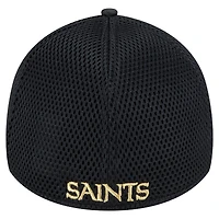 Men's New Era Black Orleans Saints Active Camo 39THIRTY Flex Hat
