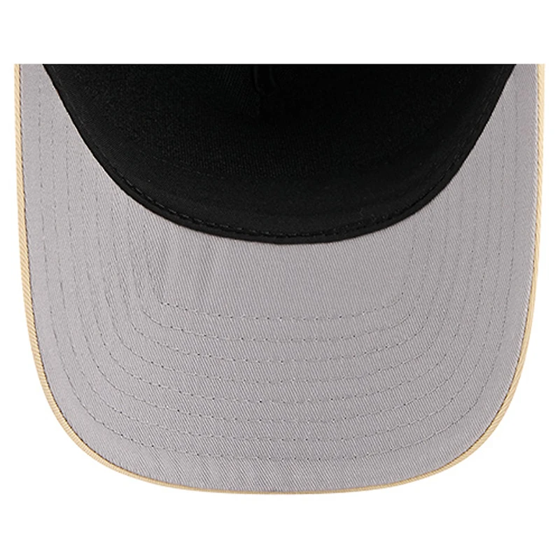 Casquette ajustable New Era Arch 9FORTY A-Frame noire des Saints de la Nouvelle-Orléans pour homme