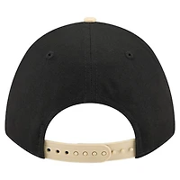 Men's New Era  Black New Orleans Saints  Arch COOLERA 9FORTY A-Frame M-Crown Adjustable Hat